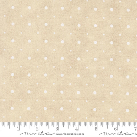 Moda Posh 30777 11 Ivory Whisper White Doily Dots By The Yard