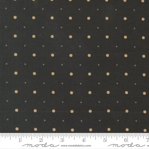 Moda Posh 30777 18 Onyx Noir Doily Dots By The Yard