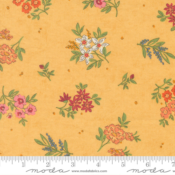 Moda Fieldrush 30782 14 Sunshine Camellia By The Yard