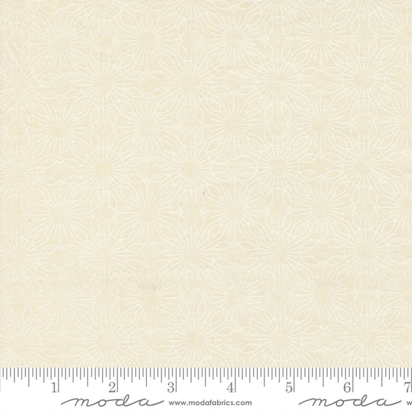 Moda Fieldrush 30784 11 Opal White Jasmine By The Yard