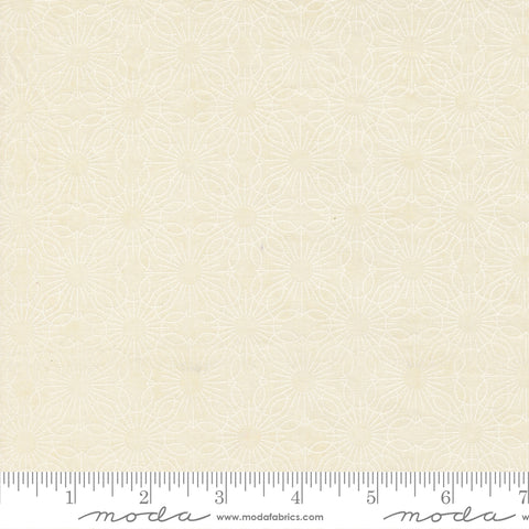 Moda Fieldrush 30784 11 Opal White Jasmine By The Yard