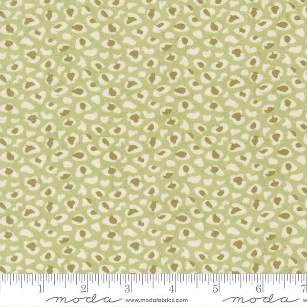Moda Fieldrush 30785 12 Moss Wild Flower By The Yard