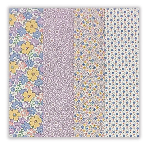 Moda Pre-cut 24 Block Rail Fence Quilt Kit - 30's Playtime 2025- Lilac