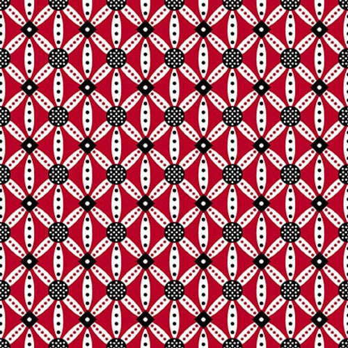 Blank Quilting Scarlet Story 3132 88 Red Geometric By The Yard