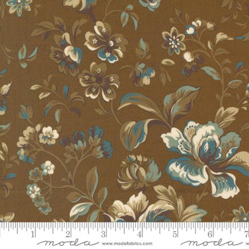 Moda - Lydia's Lace 31680 19 Cocoa By The Yard