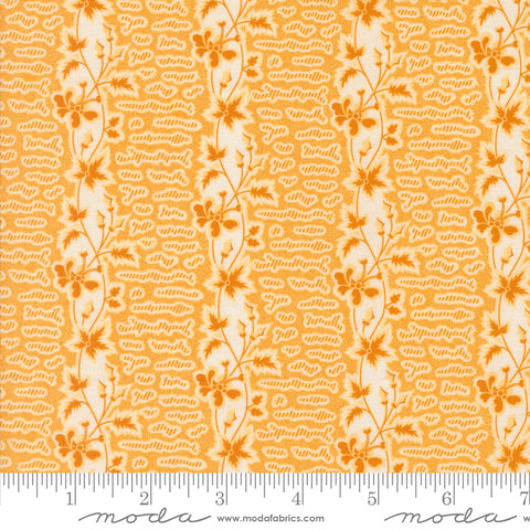 Moda Sally's Stitches 31712 11 Honey Floral Stripes By The Yard