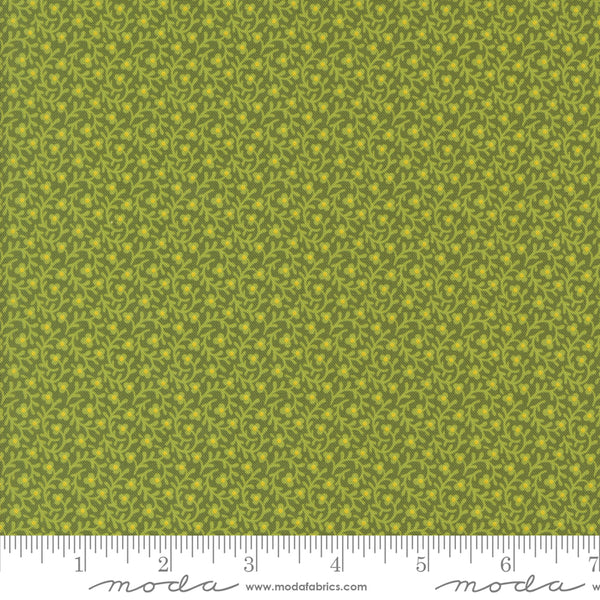 Moda Sally's Stitches 31714 19 New Leaf Creeping Thyme By The Yard