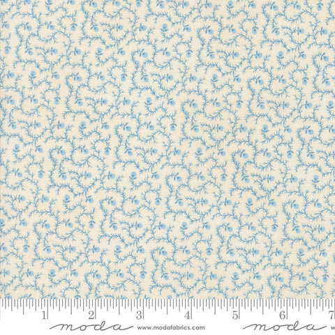 Moda Sally's Stitches 31715 13 Blue Sky Twigberry Vines By The Yard