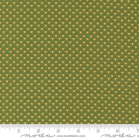 Moda Sally's Stitches 31717 12 New Leaf Sweetheart Dots By The Yard