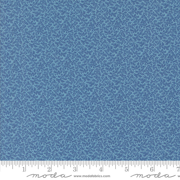 Moda Sally's Stitches 31720 14 Prussian Blue Wandering Vine By The Yard
