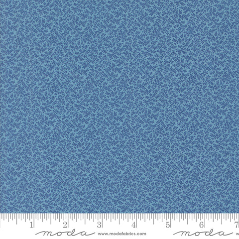 Moda Sally's Stitches 31720 14 Prussian Blue Wandering Vine By The Yard