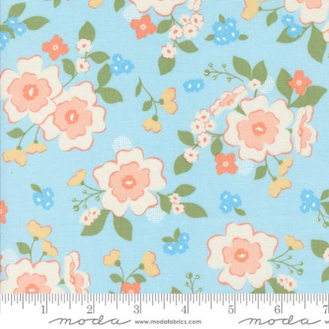 Moda - Dainty Meadow 31740 22 Sky By The Yard