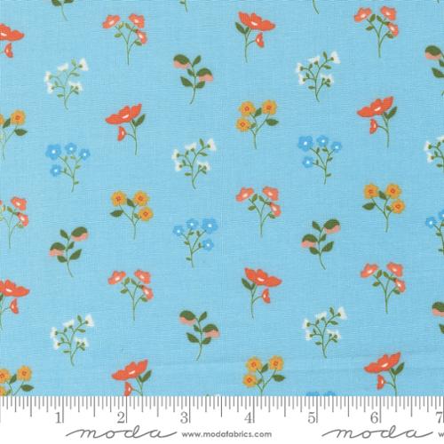 Moda - Dainty Meadow 31741 22 Sky By The Yard