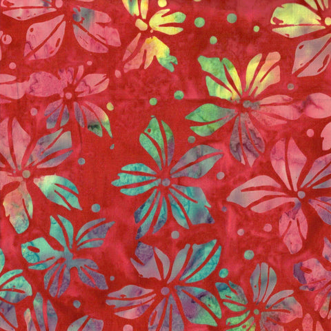 Anthology Batik - Be Colourful 3177Q X Jewel Tropical By The Yard