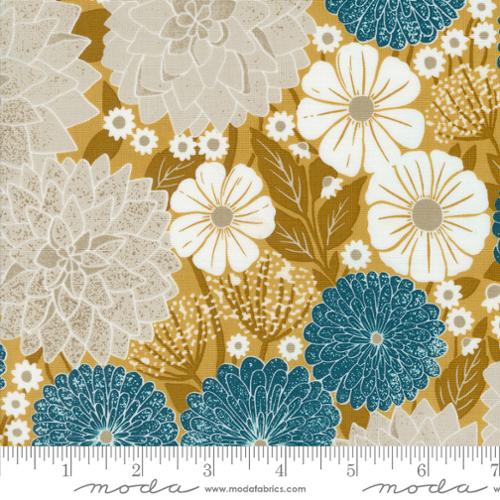 Moda - Field Of Flowers 3310 13 Goldenrod By The Yard