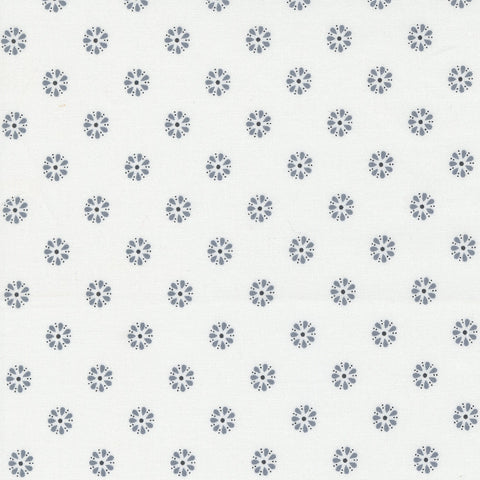Moda Mix It Up 33705 11 Off White Charcoal Daisy Dot By The Yard
