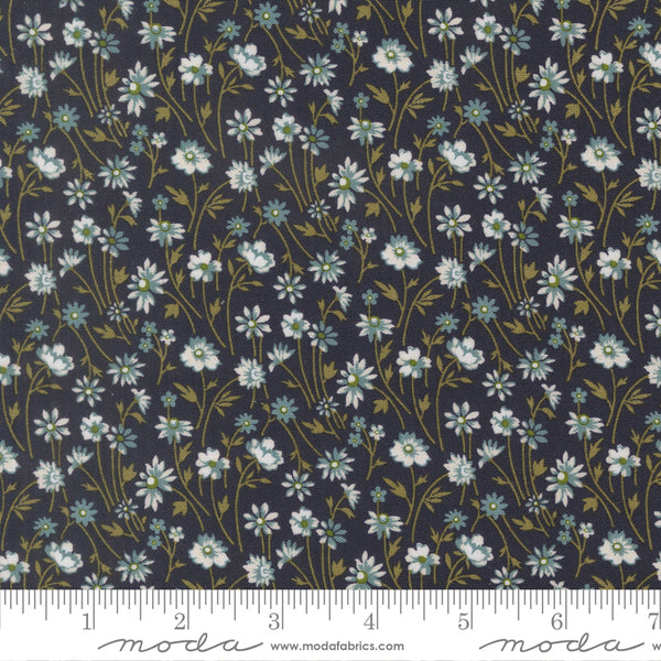 Moda Chelsea Garden 33856 19 Midnight Small Posy By The Yard