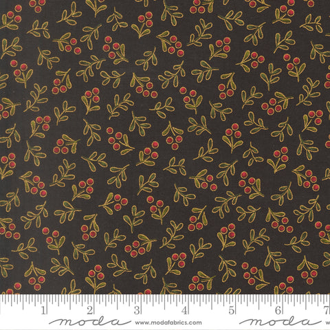 Moda  Merry Manor 33866 14M Ebony Berry Blenders By The Yard