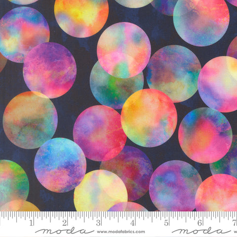 Moda Gradients Gallery 33883 11 Midnight Rain Candescent Dots By The Yard