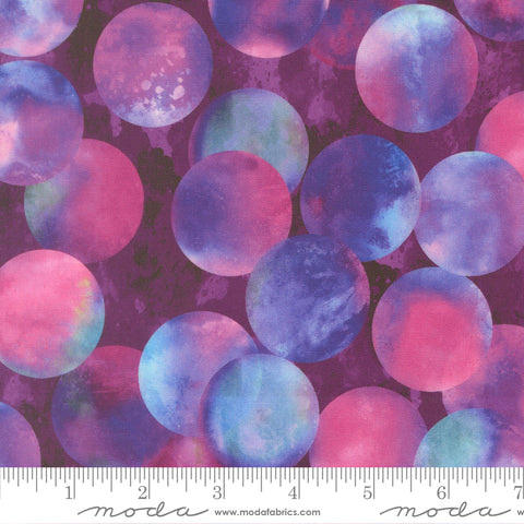 Moda Gradients Gallery 33883 13 Purple Haze Candescent Dots By The Yard