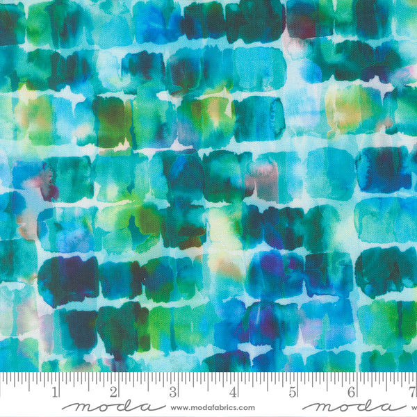 Moda Gradients Gallery 33885 12 Turquoise Candy Palette By The Yard