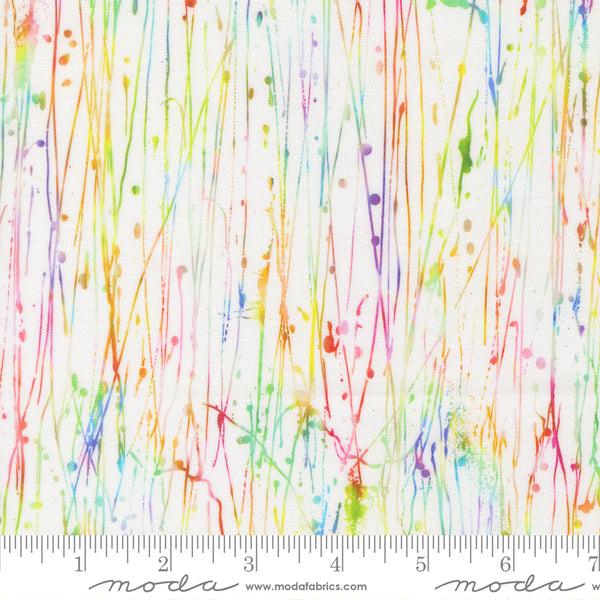 Moda Gradients Gallery 33891 11 Rainbow Dripping Paint By The Yard