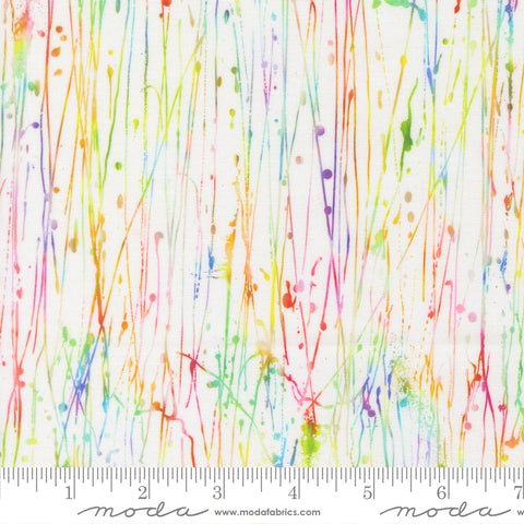 Moda Gradients Gallery 33891 11 Rainbow Dripping Paint By The Yard