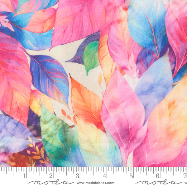 Moda Gradients Gallery 33894 11 Rainbow Leaving Color By The Yard