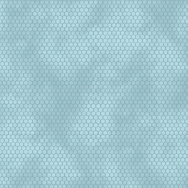 Wilmington Prints Sunkissed 33919 444 Light Blue Honeycomb By The Yard