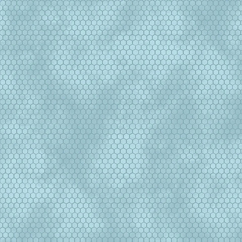 Wilmington Prints Sunkissed 33919 444 Light Blue Honeycomb By The Yard