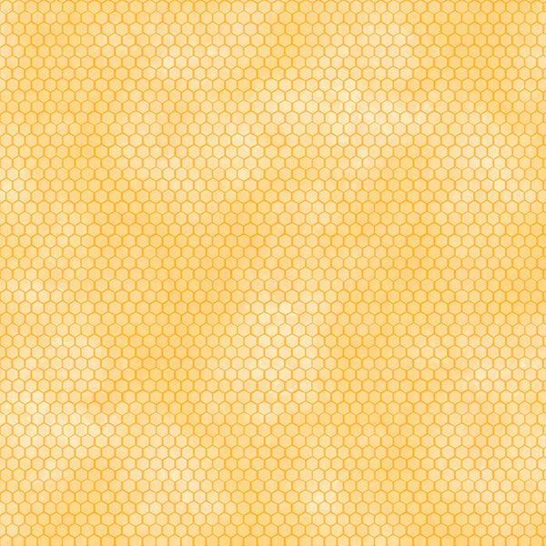 Wilmington Prints Sunkissed 33919 555 Light Yellow Honeycomb 1.5 YARDS