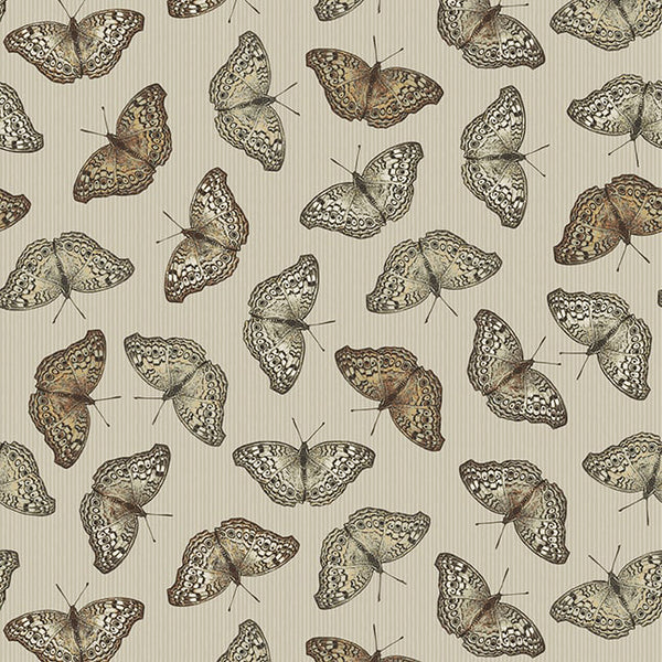 Blank Quilting Nature's Whisper 3532 90 Gray Butterflies By The Yard