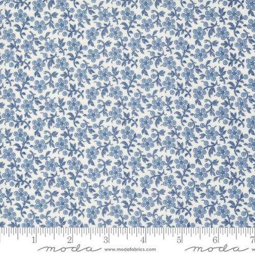 Moda - Denim Daisies 35386 11 Daisy Floral Vines By The Yard