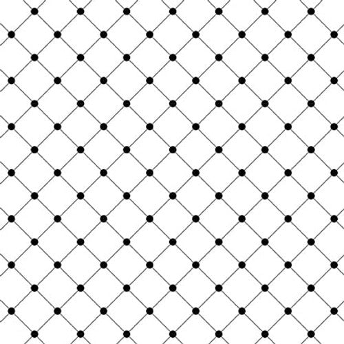 Blank Quilting Paradox II 3569 01 White Diamond With Dots By The Yard