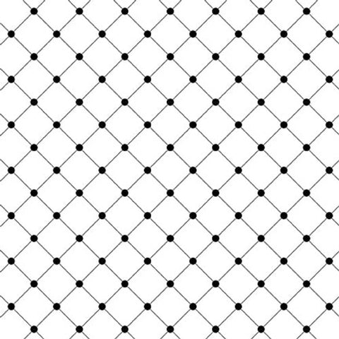 Blank Quilting Paradox II 3569 01 White Diamond With Dots By The Yard