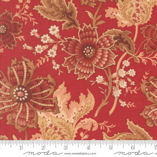Moda Le Jardin Rouge 36150 11 Rouge Primvere Florals By The Yard