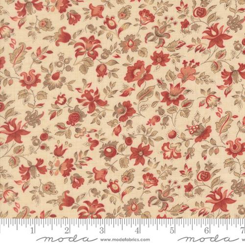 Moda Le Jardin Rouge 36154 14 Pearl Clemenceau Florals By The Yard