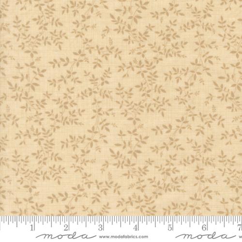 Moda Le Jardin Rouge 36156 19 Pearl Roche Jonquille Blender Leaves Vine By The Yard