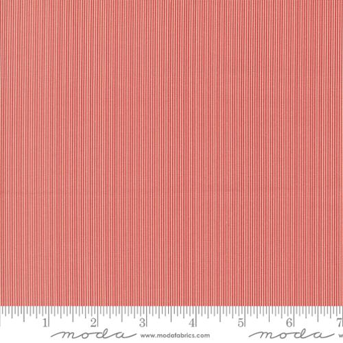 Moda Le Jardin Rouge 36159 11 Rouge Chardon Stripes By The Yard