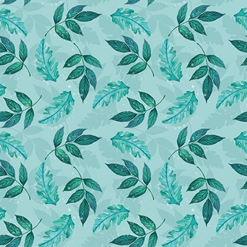 Blank Quilting Gypsy Violet 3654 60 Mint Leaves By The Yard