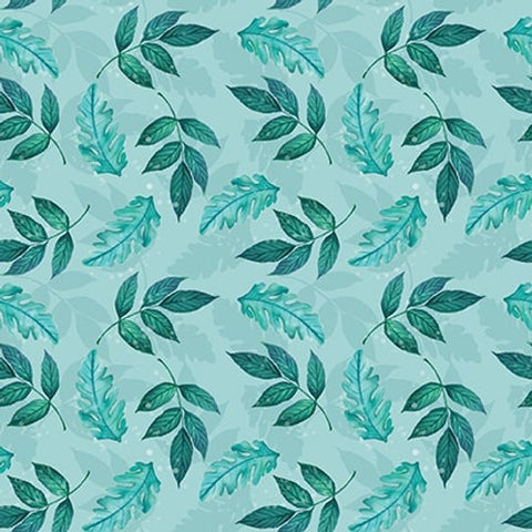 Blank Quilting Gypsy Violet 3654 60 Mint Leaves By The Yard