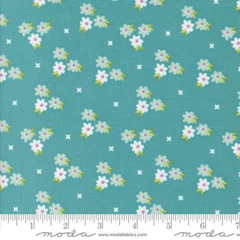 Moda - Laguna Sunrise 37682 18 Teal By The Yard