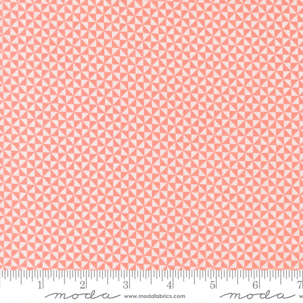 Moda Delightfully Yours 37704 15 Carnation Pinwheel By The Yard