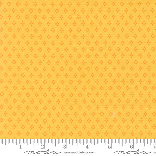Moda Delightfully Yours 37707 12 Buttercup Dots By The Yard