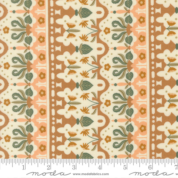 Moda Sunlit Ruins 38163 11 Cream Aegis Stripe By The Yard