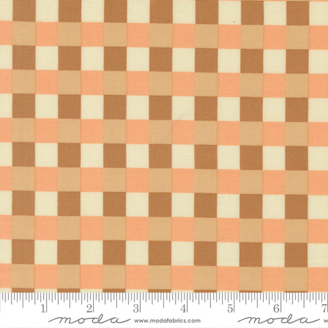 Moda Sunlit Ruins 38167 13 Toast Gingham Cloud By The Yard
