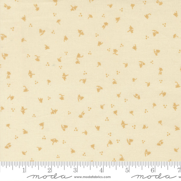 Moda Sunlit Ruins 38168 11 Cream Tan Sacred Blossoms By The Yard