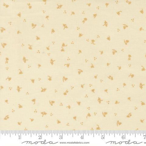 Moda Sunlit Ruins 38168 11 Cream Tan Sacred Blossoms By The Yard