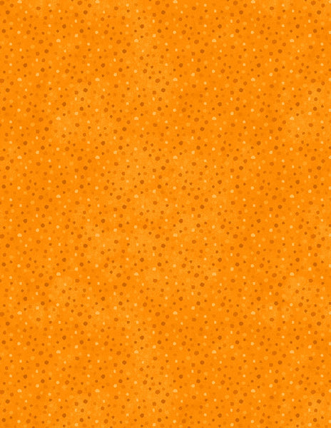 Wilmington Essentials 39065 885 Orange Petite Dots By The Yard