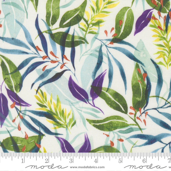 Moda Soulstice 39864 11 Fern Verdant Leaf By The Yard